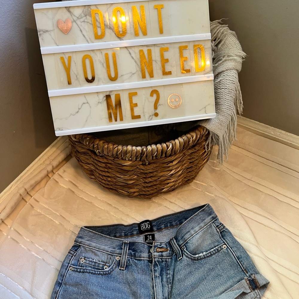 BDG jean shorts